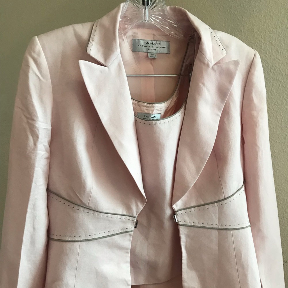 Lady’s Pink Blazer Jacket with matching blouse